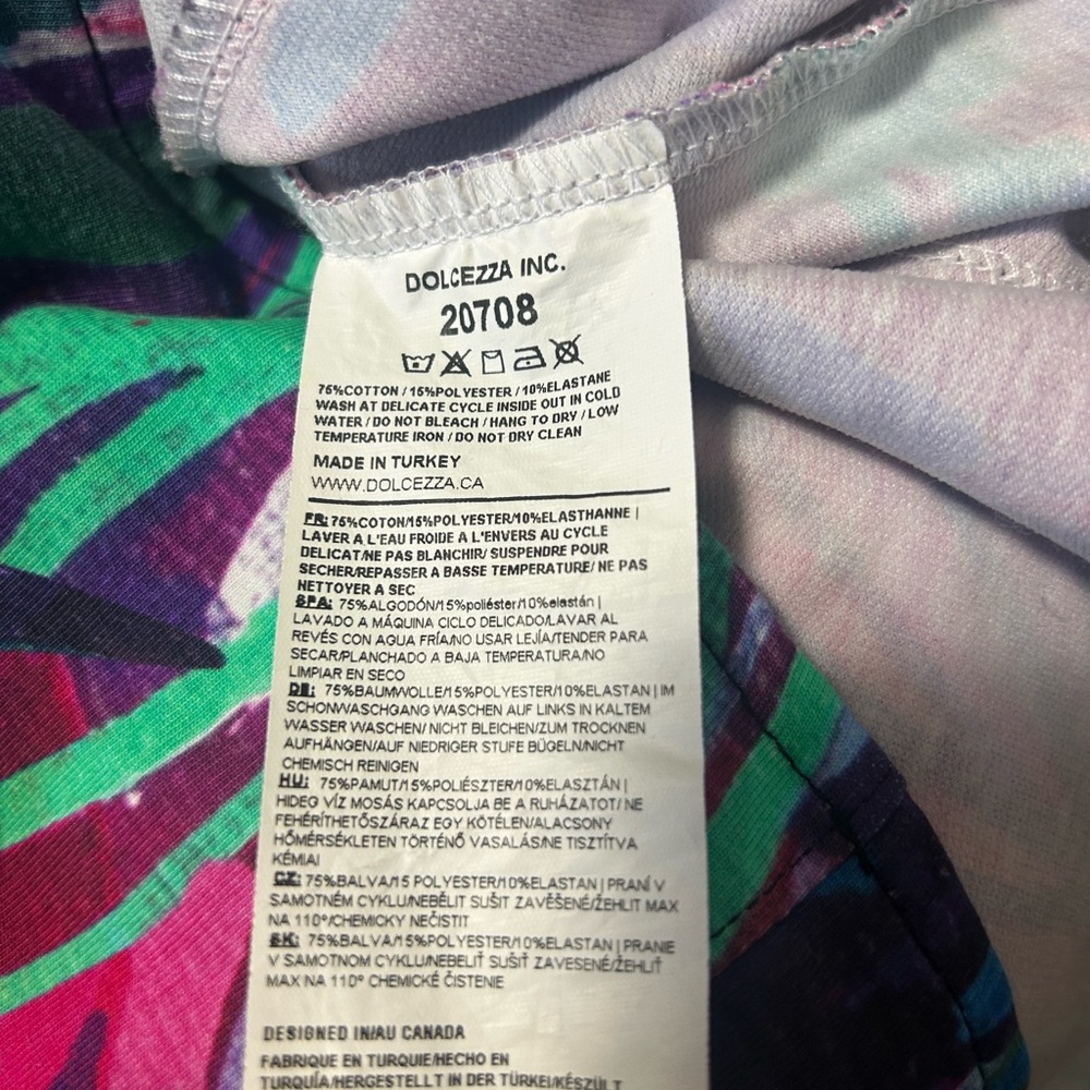 Colorful Floral Print Blazer - Women’s Bright Multi Blazer - Picture 4 of 5